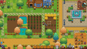Comfy farming and life sim RPG Pixelshire confirms a console release