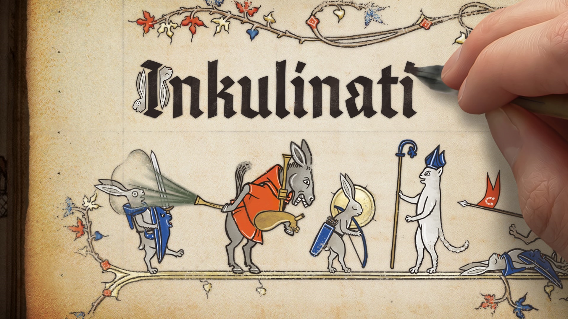 Medieval doodle strategy game Inkulinati hits early access in winter 2022