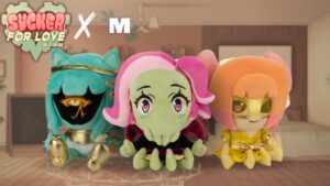 Eldritch abomination dating sim Sucker for Love gets adorable plushies