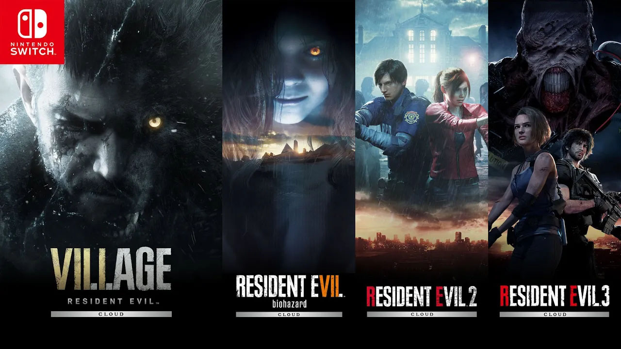 Resident Evil 2 Remake, 3 Remake, 7, and Village are getting cloud-based ports on Switch