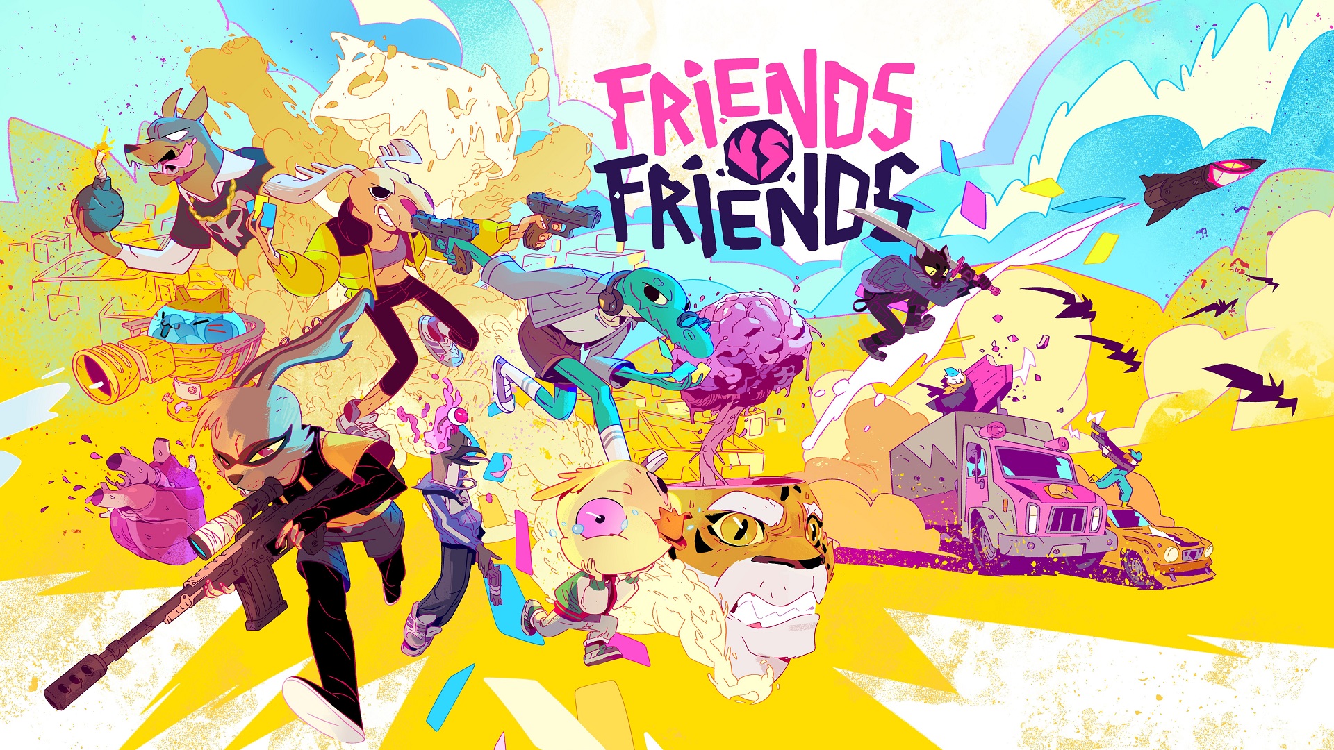 Friends vs Friends hands on preview – chaotic card shooting