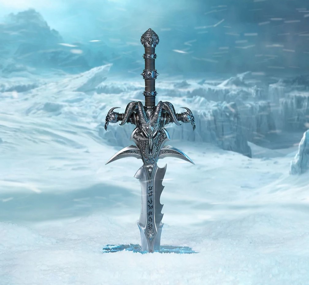 Frostmourne replica now available from Blizzard Gear store