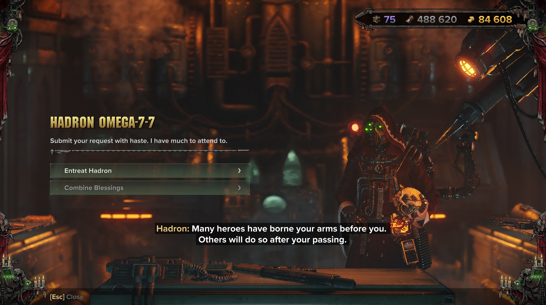 Warhammer 40k: Darktide details its new crafting system