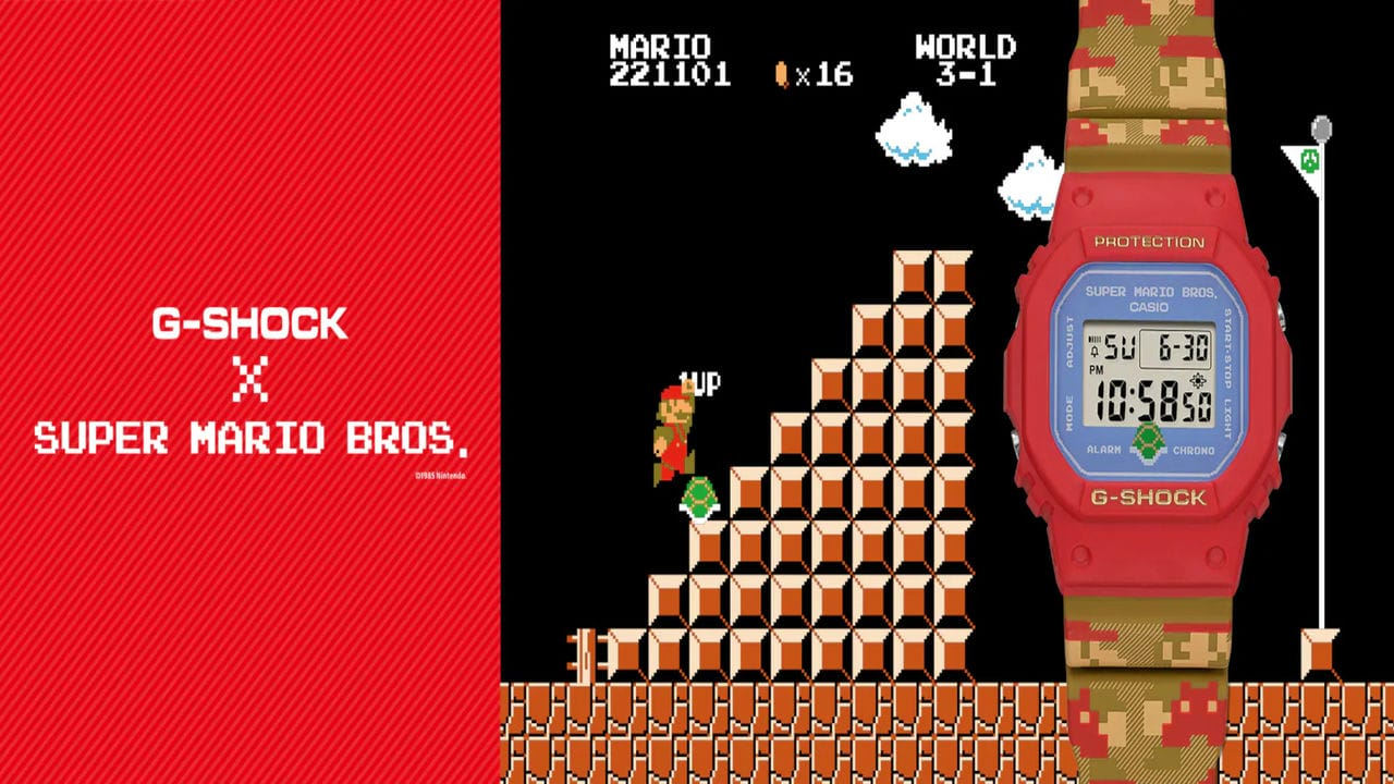 G-Shock announces Super Mario watch collab, launches at $150