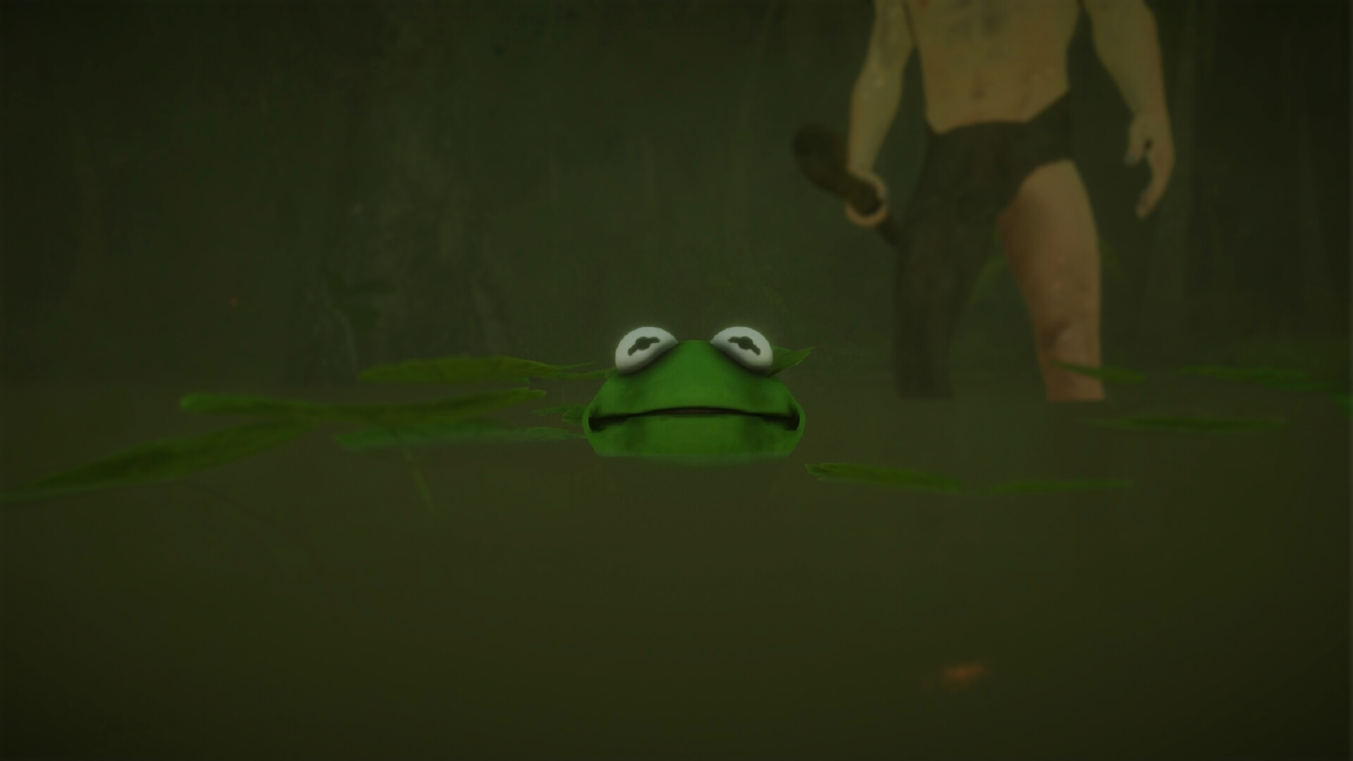 New Steam game with Kermit the Frog possibly a crypto miner