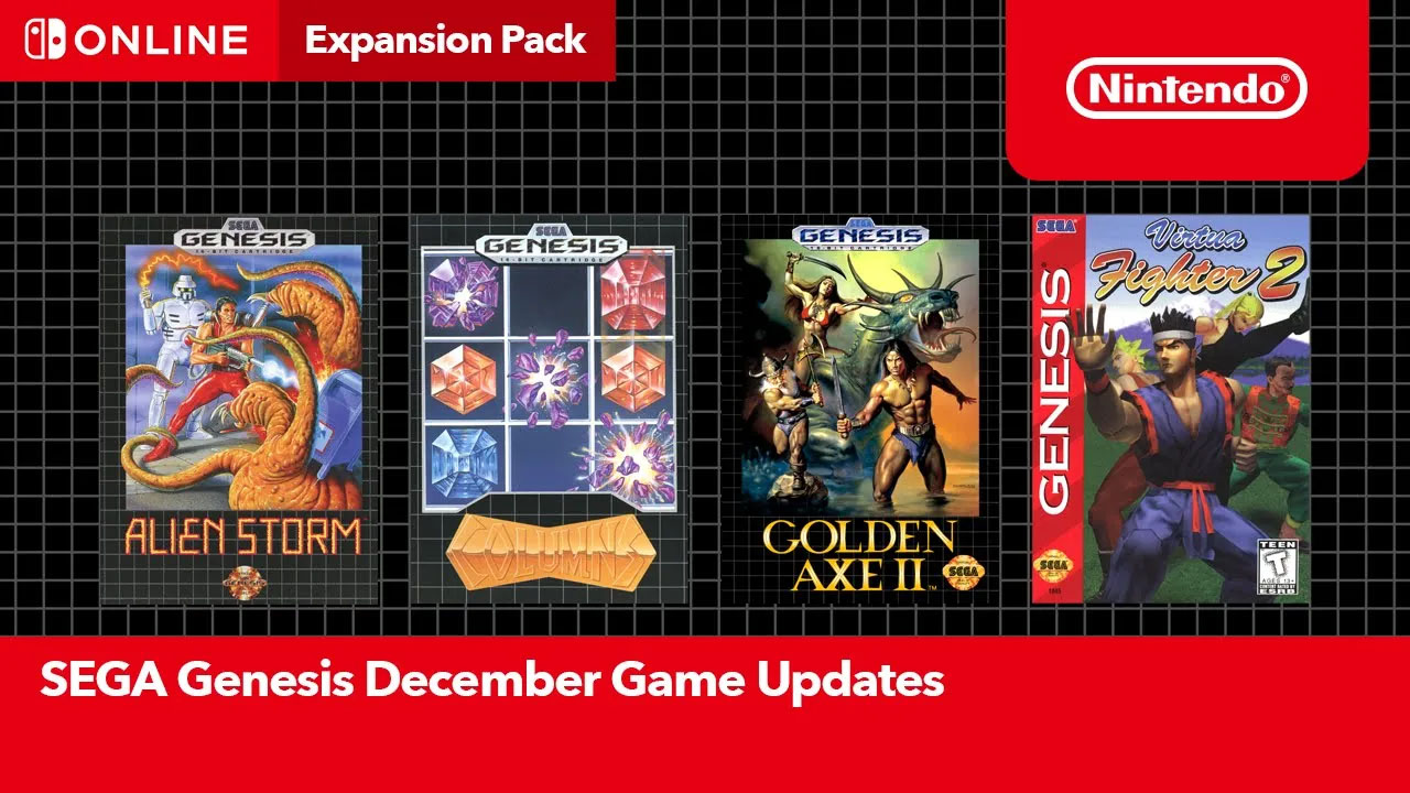 Nintendo Switch Online adds Golden Axe II and more in December