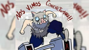 Demon Slayer’s Inosuke Becomes Symbol of the Chile Protests