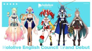 Cover Corp Introduces Hololive English Generation Two: Council