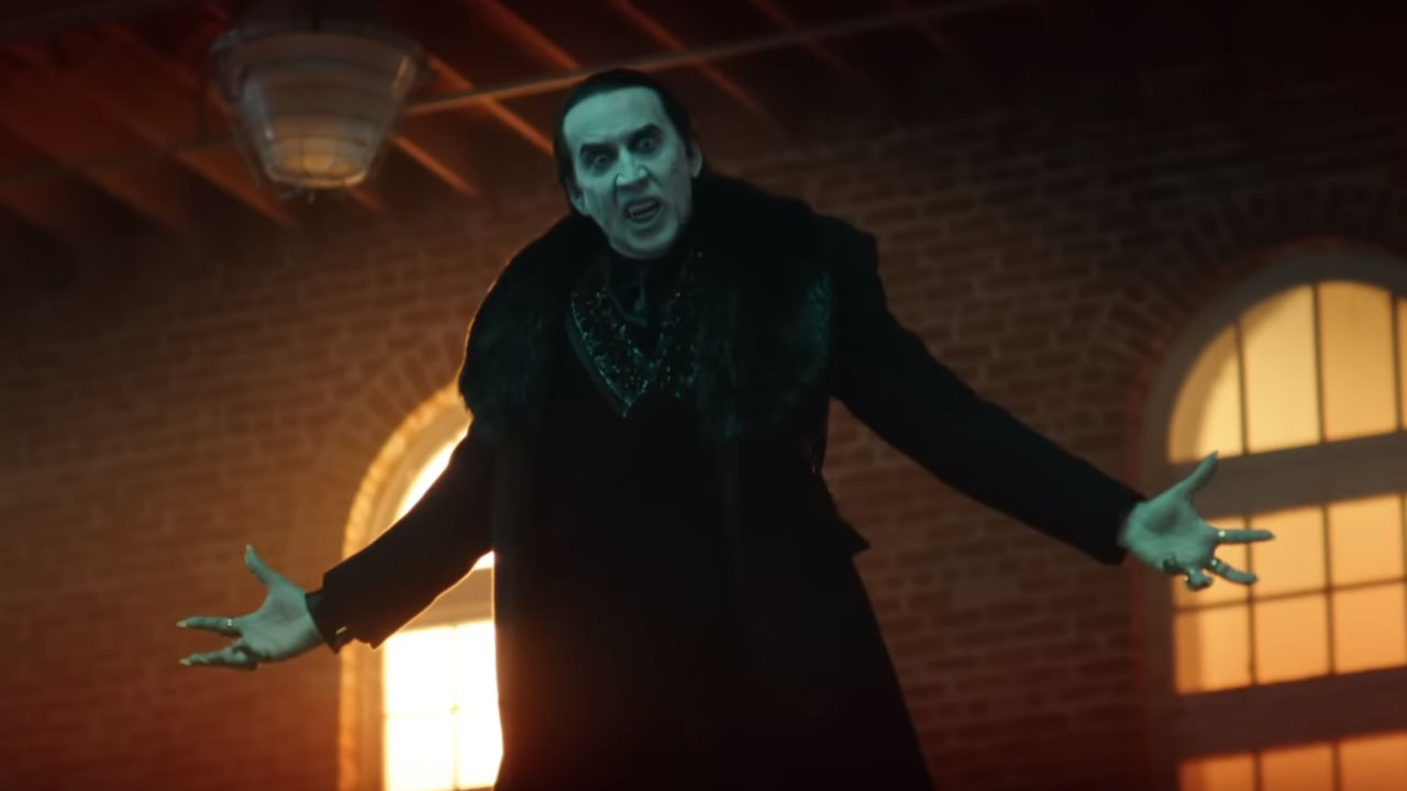 Renfield gets first trailer showing Nicolas Cage as Dracula, his dream role