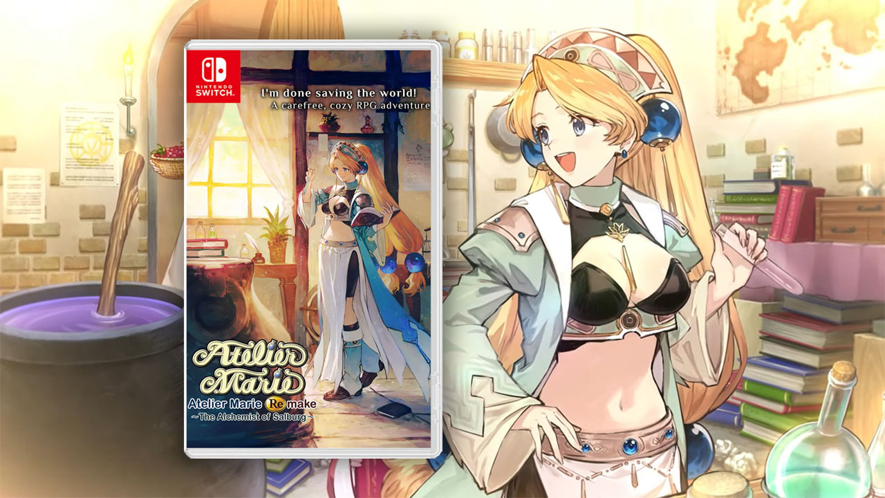 Atelier Marie Remake is getting an English physical release in Asia