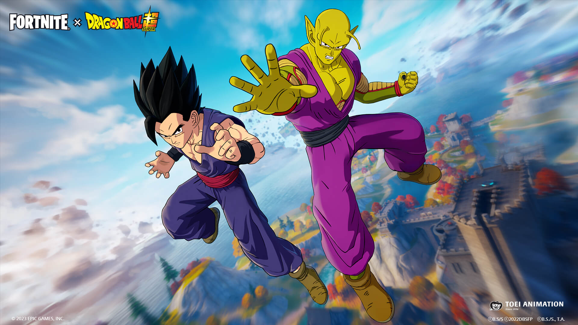 Fortnite adds Piccolo and Gohan, but not in their latest forms