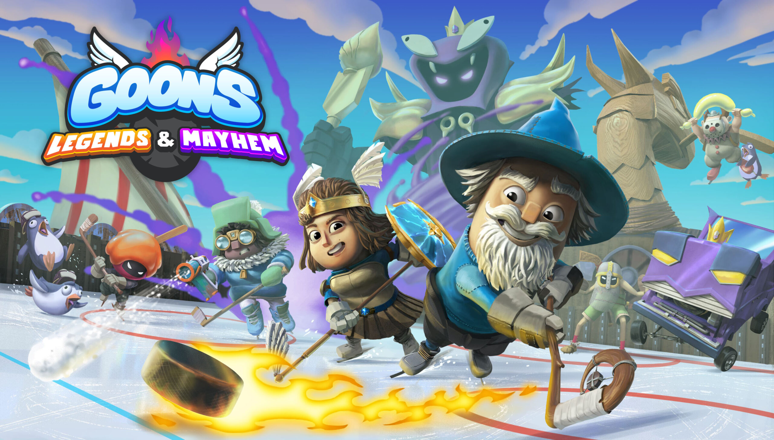 Hockey action game Goons: Legends & Mayhem launches in 2023
