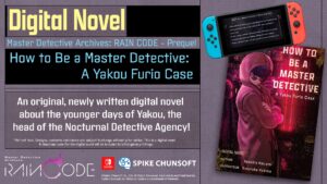 Master Detective Archives: RAIN CODE adds a bonus digital novel