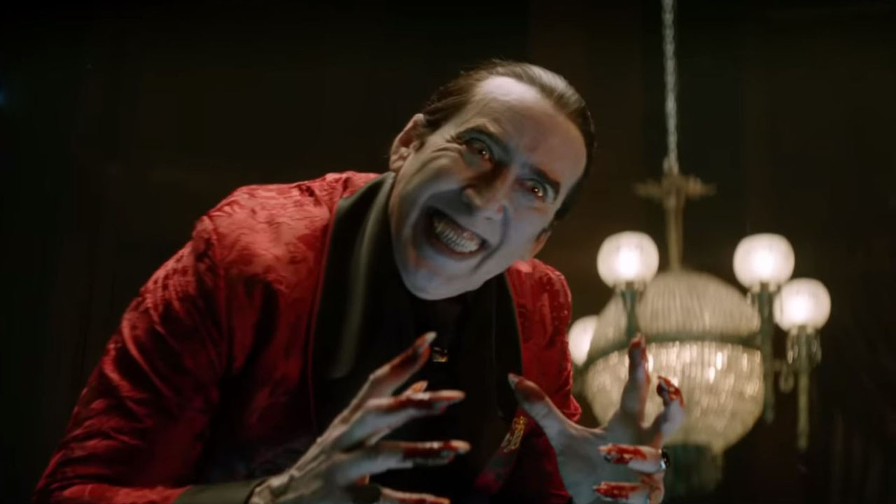 Renfield gets final trailer showing off a spooky Nicolas Cage as Dracula