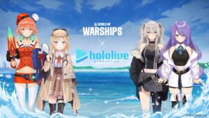 World of Warships x Hololive crossover event available now