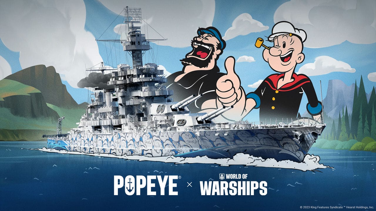 World Of Warships Popeye Collab Thumbnail