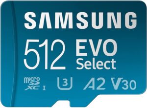 SAMSUNG EVO Select 512GB Memory Card Review