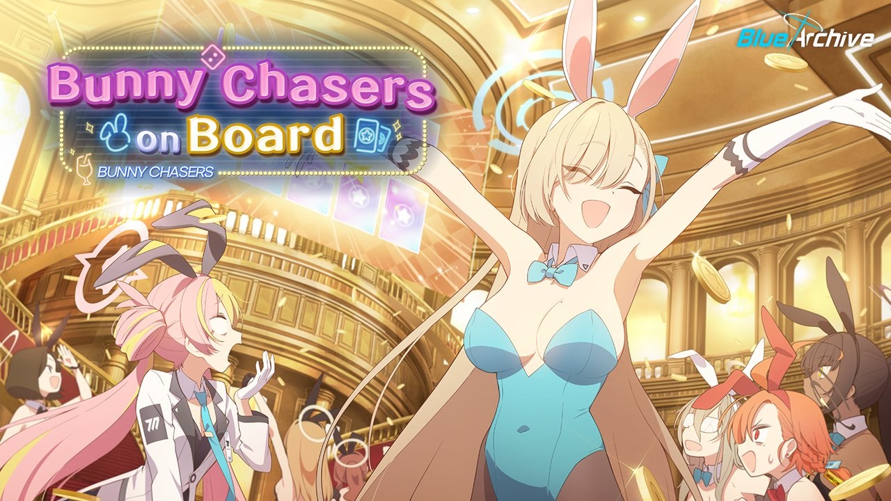 Blue Archive Bunny Chasers On Board