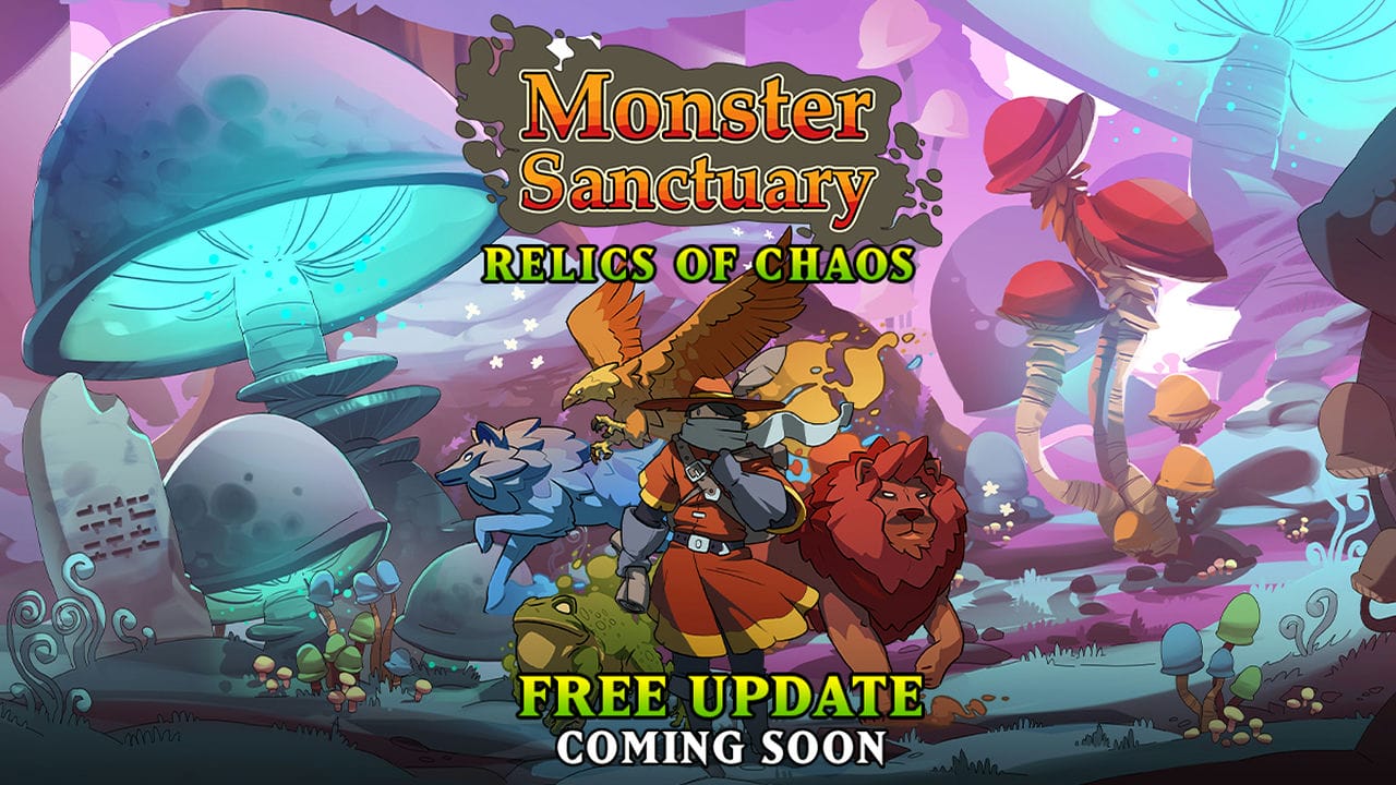 Monster Sanctuary Relics Of Chaos Update Release Date Thumbnail