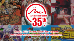 Arc System Works launches 35th anniversary website