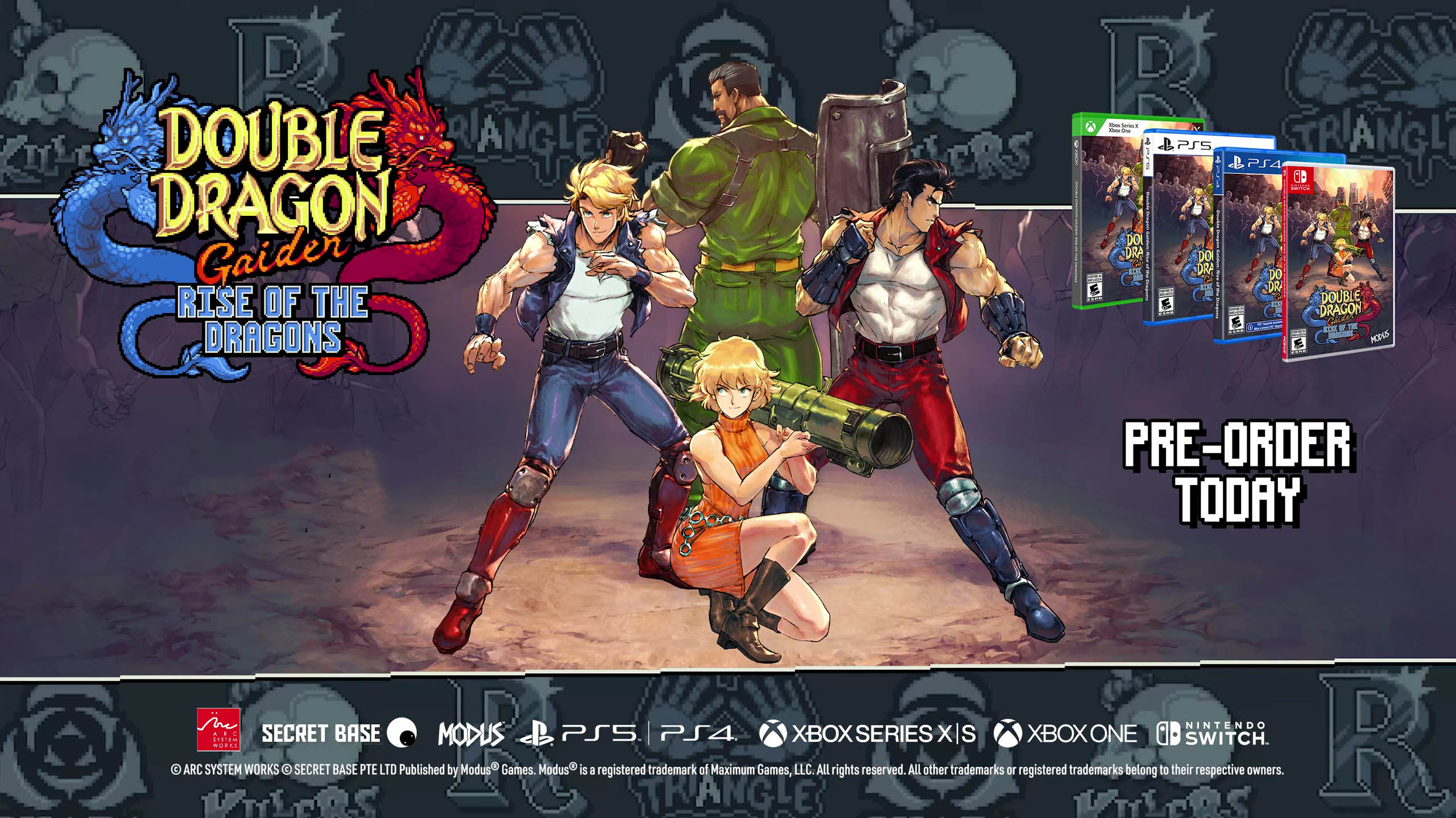 Double Dragon Collection gets a thorough overview trailer - Niche