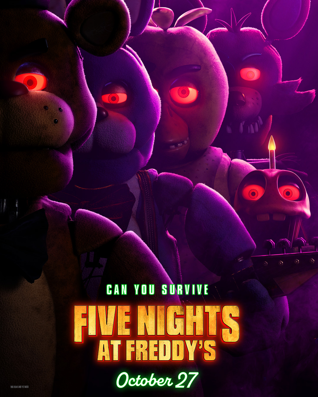Five Nights at Freddy's Blumhouse Movie Poster
