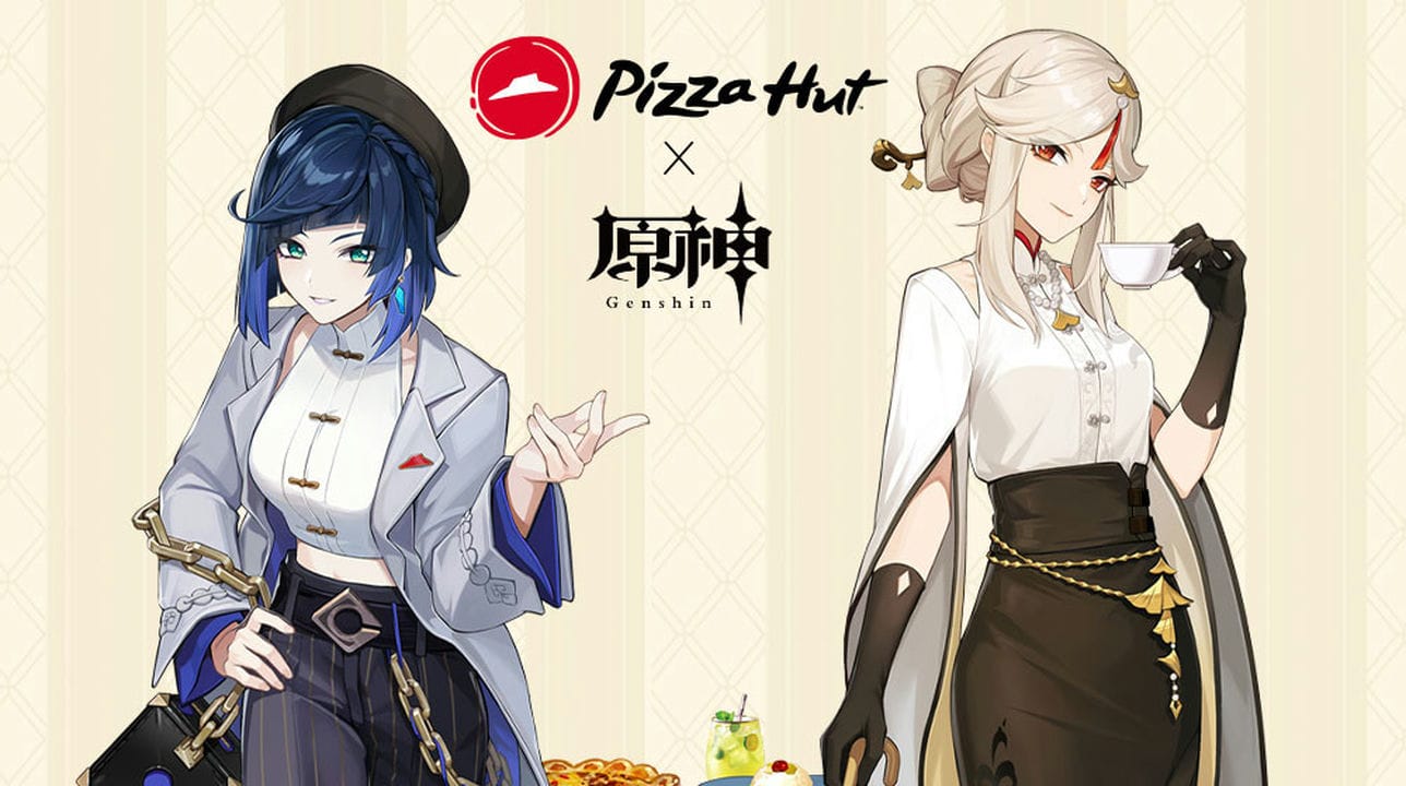 Genshin Impact Pizza Hut Japan Event Thumbnail