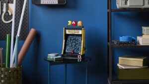LEGO and Bandai-Namco team up for a Lego Pac-Man arcade cabinet