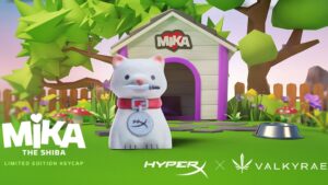 HyperX is releasing a limited edition Valkyrae Mika keycap