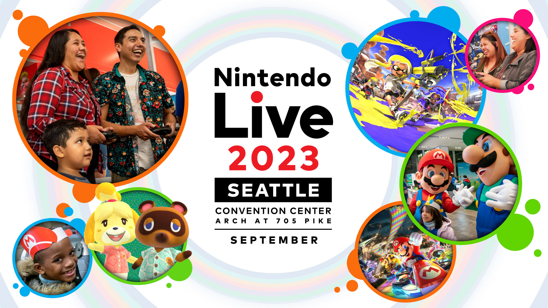 Nintendo Live 2023 Seattle schedule dates announced