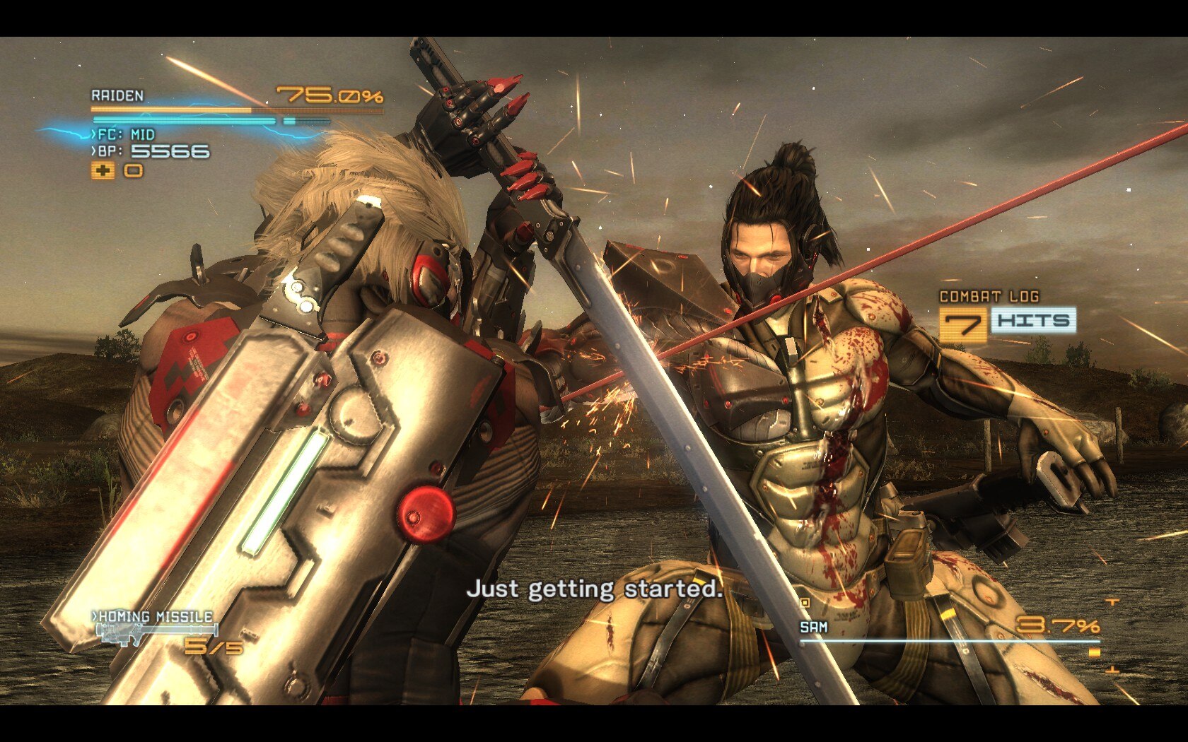 Metal Gear Rising Revengeance Xbox Series X Gameplay 