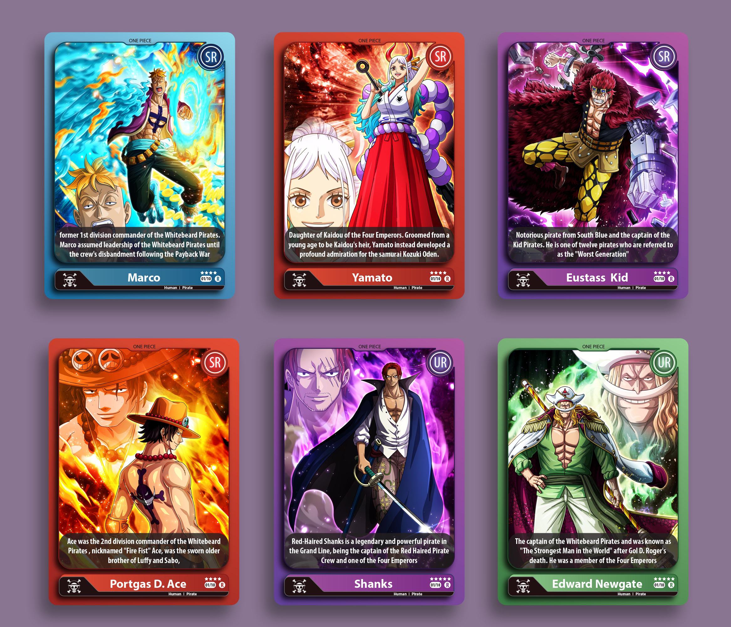 One Piece Card Game - [Imported] Anime TCG Trading Cards Booster Packs (10  Packs) - AW Anime WRLD