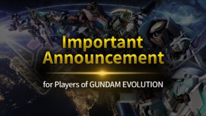 Gundam Evolution is shutting down in November