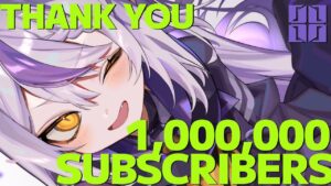 Laplus Darkness from hololive passes 1 million subscribers