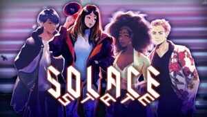 Cyberpunk visual novel Solace State launches this summer