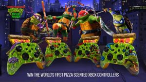 Microsoft announces world’s first pizza-scented Xbox controllers in Ninja Turtles collab