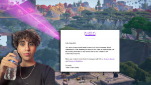 Fortnite Streamer suspended after claiming to be a “child predator”