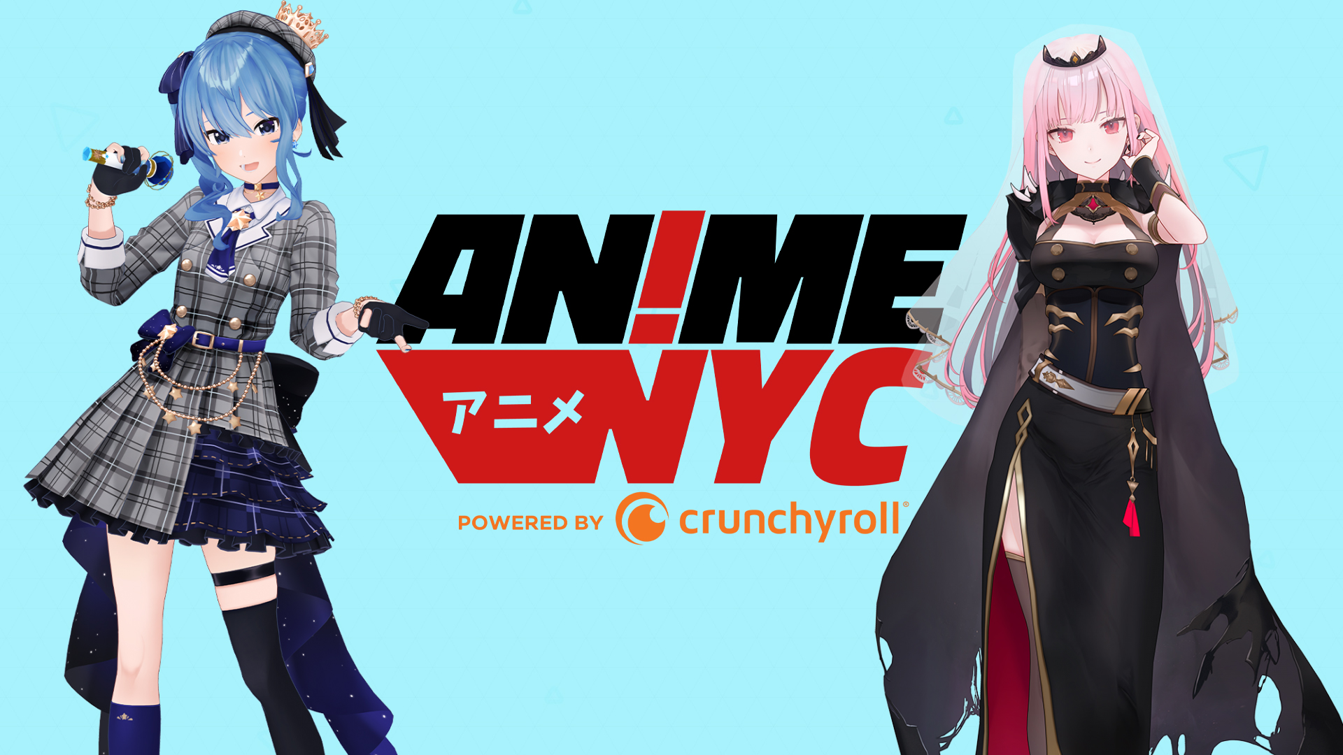 Anime NYC confirms Hololive Hoshimachi Suisei, Mori Calliope, and more