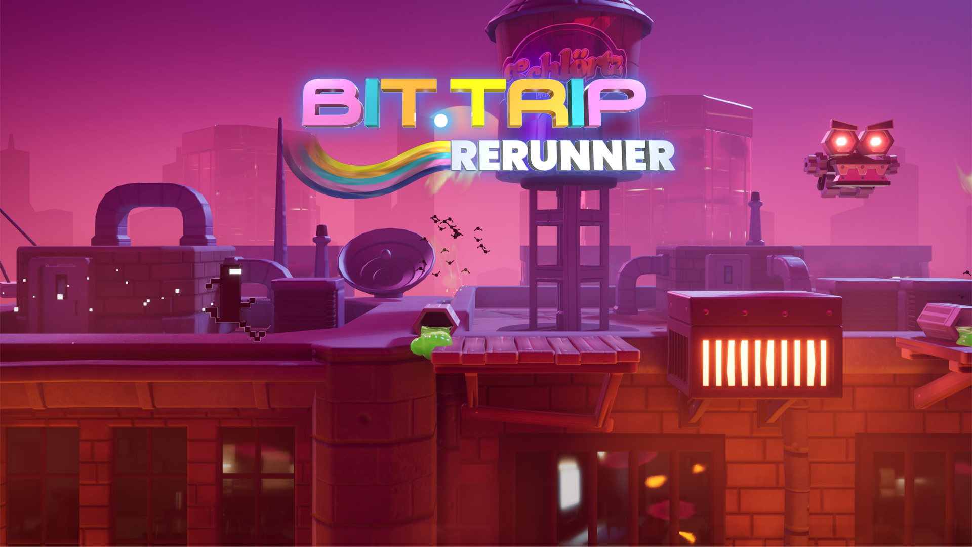Rhythm game platformer comes back as BIT.TRIP Rerunner