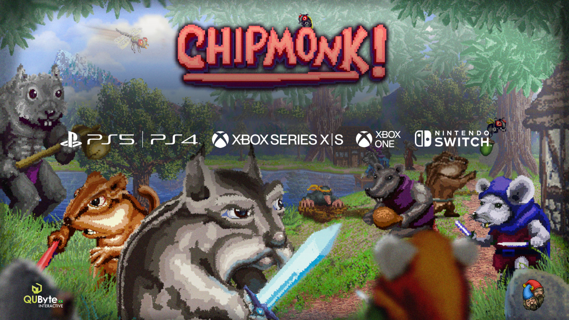 Retro beat ’em up Chipmonk! is coming to consoles