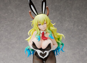 Miss Kobayashi’s Dragon Maid Lucoa bunny girl figure quite top-heavy