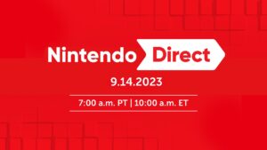 Nintendo Direct set for tomorrow September 14