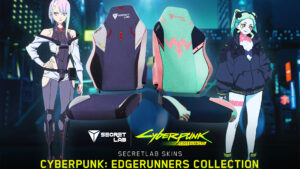 Secretlab announces Cyberpunk: Edgerunners SKINS Collection