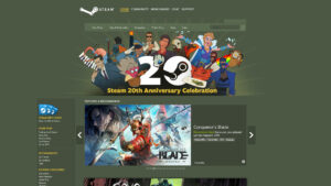 Valve goes retro for Steam’s 20-year old anniversary