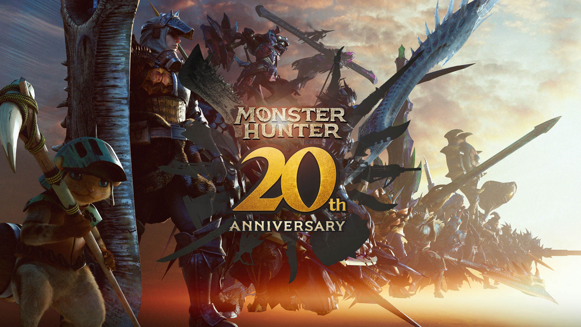Monster Hunter series 20th anniversary site launched