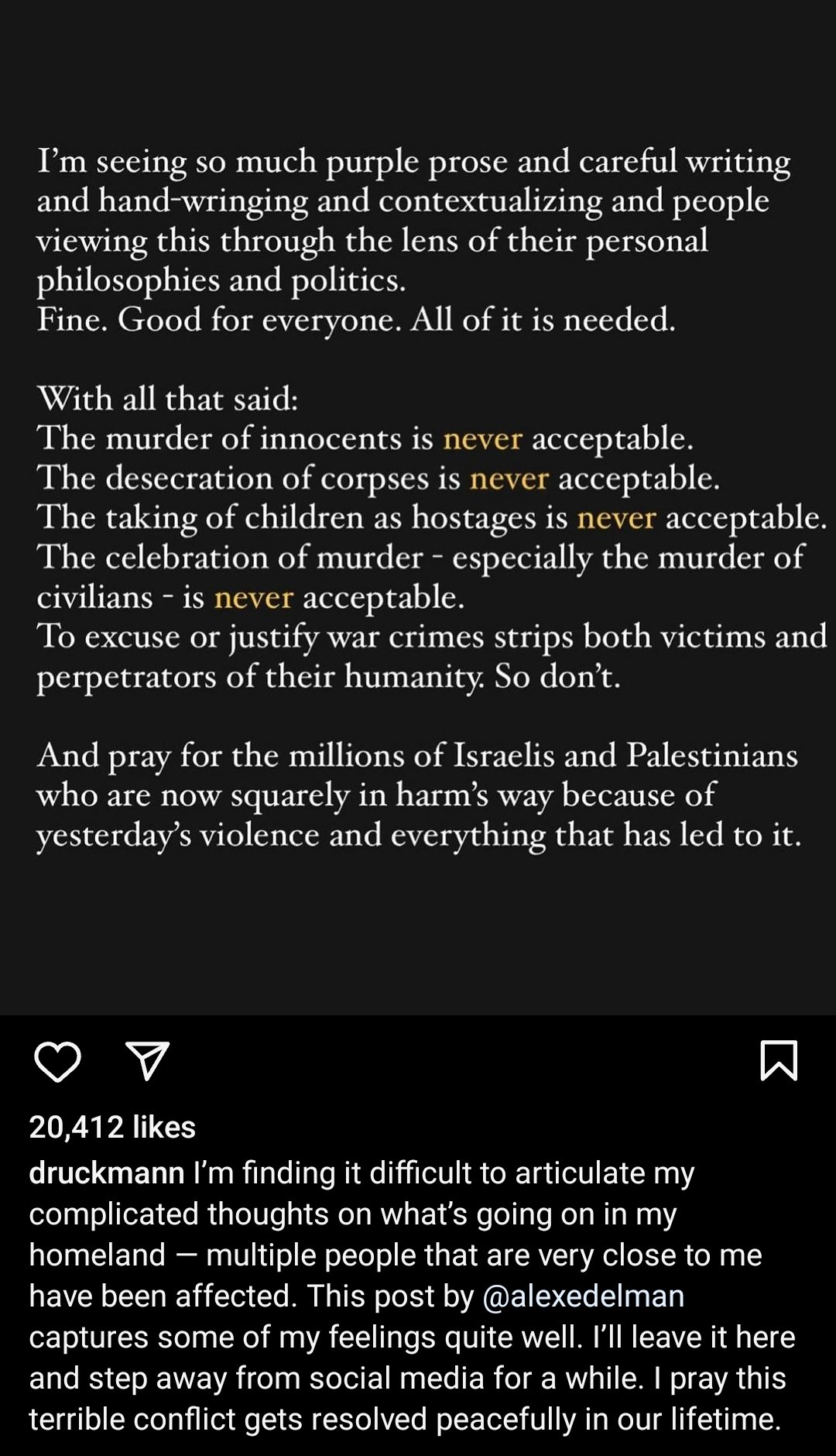 Haris on X: Reminder that Neil Druckmann is a Zionist / X