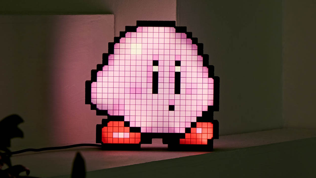 16-bit Kirby sprite light