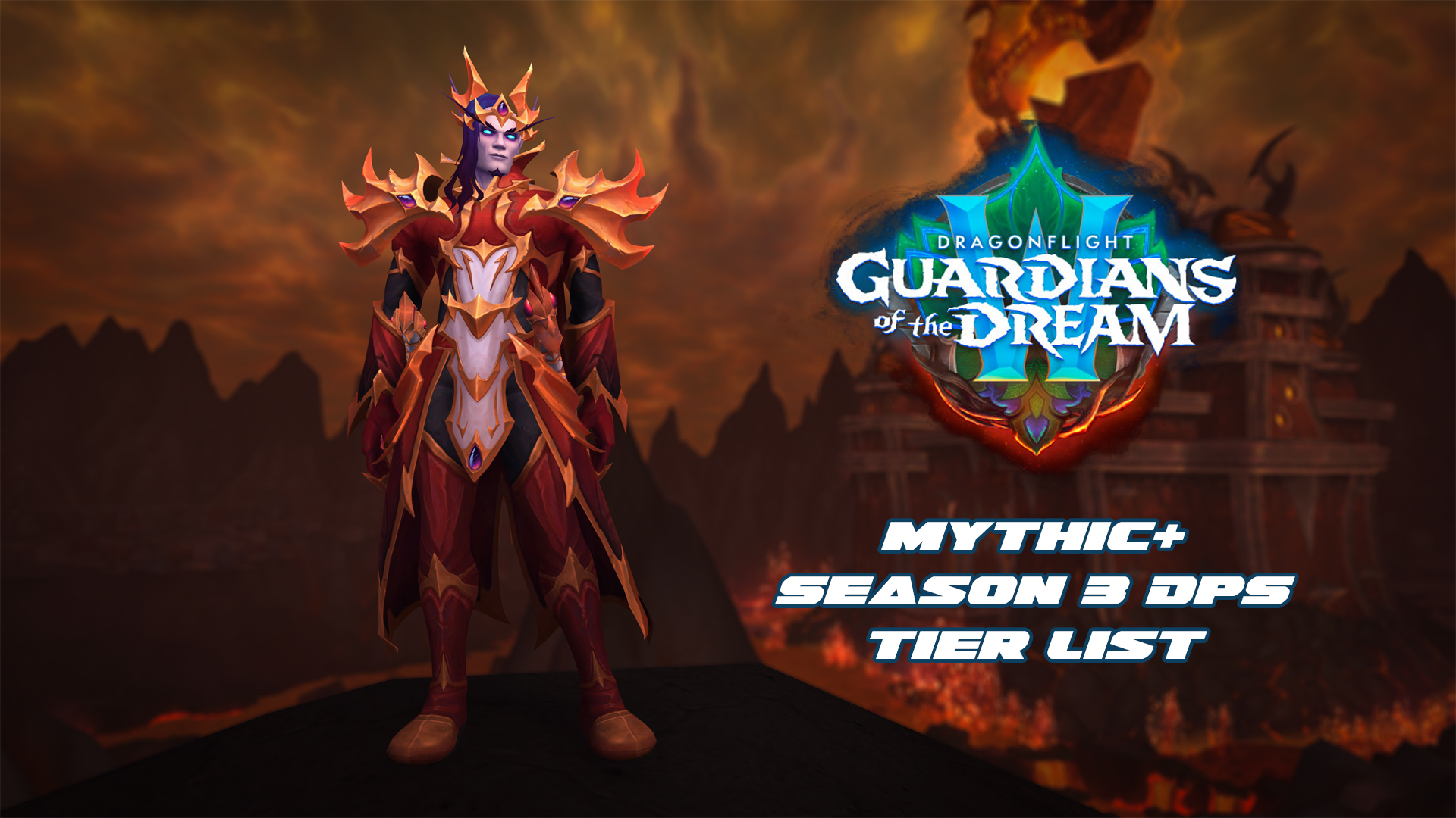 World of Warcraft Dragonflight 10.2 DPS Mythic+ Season 3 Tier List