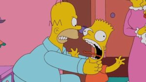 Simpsons retires Homer choking Bart gag: "Times have changed"