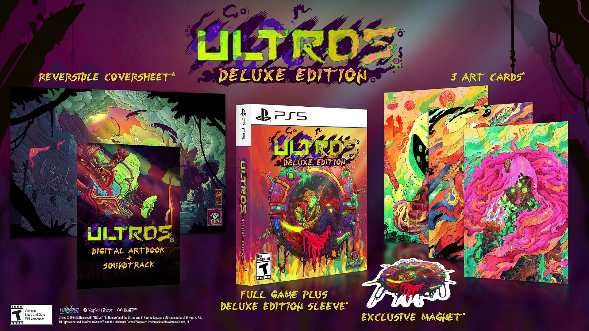 Psychedelic metroidvania ULTROS launches in February 2024